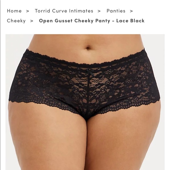 Torrid cheeky open gusset size 0 - Picture 4 of 6